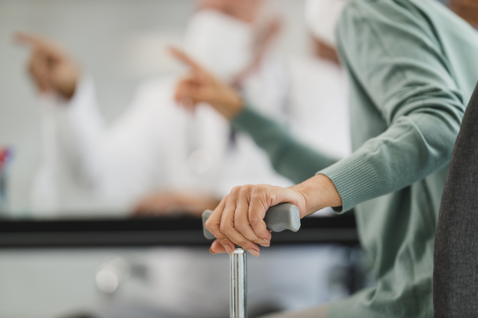 Close-up of an elderly person's hands, a group CPF Board has flagged as vulnerable to phantom employment schemes